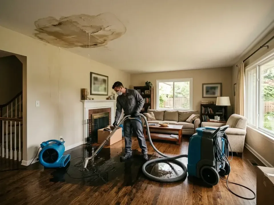 attic-pipe-burst-ceiling-drip-008 — frequently asked questions, Water Damage Restoration & Carpet Care in Bloomingdale, NJ